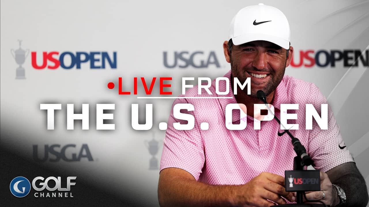 Scottie Scheffler | FULL PRESSER | LIVE FROM THE U.S. OPEN | Golf Channel