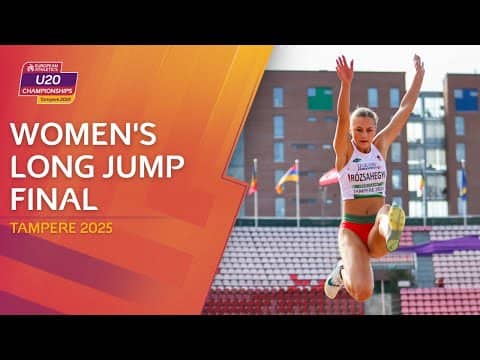 Women's Long Jump Final | Tampere 2025