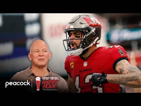 DK Metcalf, James Conner, Mike Evans undervalued in fantasy drafts | Happy Hour | NFL on NBC