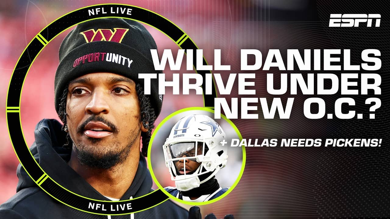 Commanders & Cowboys minicamp underway 🔥 Expectations for Jayden Daniels & George Pickens | NFL Live