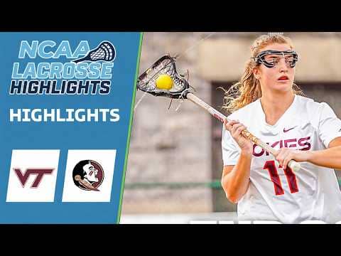 Virginia Tech vs Florida State | NCAA Women’s College Lacrosse Highlights | March 14, 2026