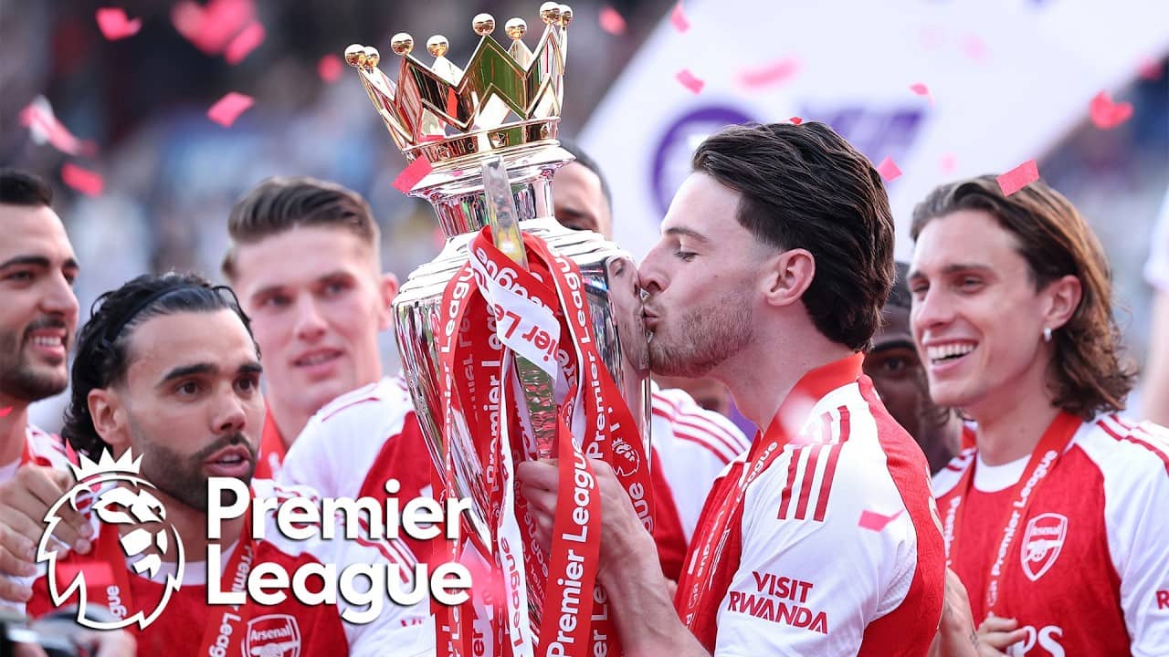Arsenal hoist trophy; Tottenham Hotspur escape relegation scare | Premier League Update | NBC Sports