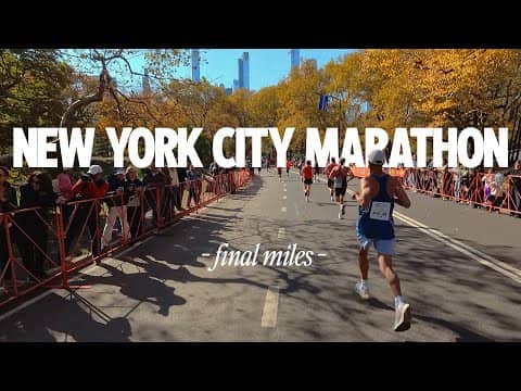 NEW YORK CITY MARATHON - [Race POV - Final Miles]