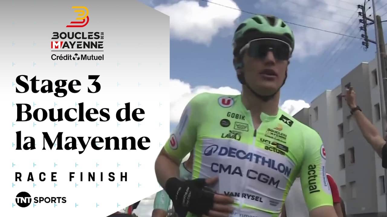 DOMINANT FINISH 💪 | Men's Boucles de la Mayenne Stage 3 Final KM's | TNT Sports Cycling