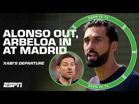 Xabi Alonso & Real Madrid part ways 👀 Alvaro Arbeloa appointed as the new manager 🚨 | ESPN FC