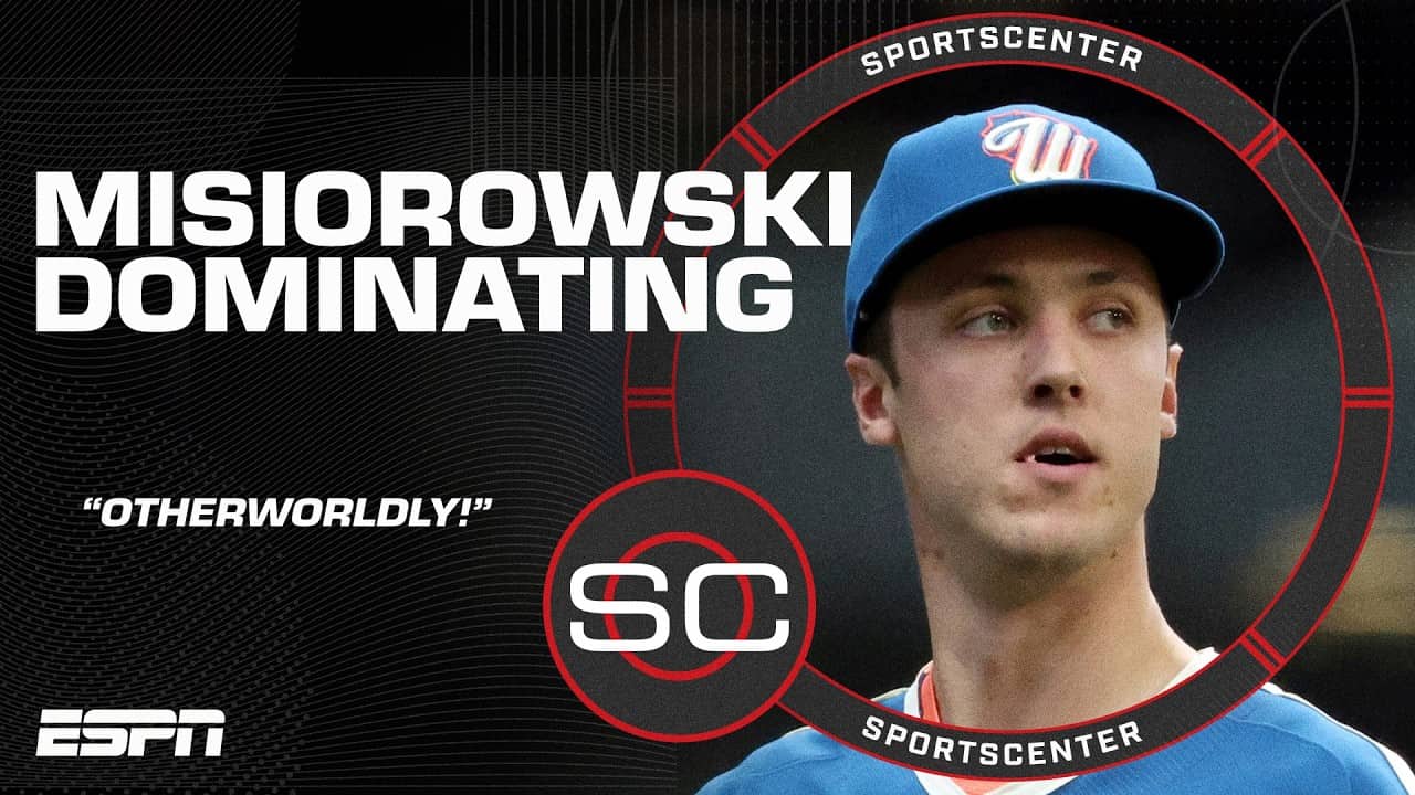 Jacob Misiorowski has been OTHERWORLDLY for the Brewers 😮 - Jeff Passan | SportsCenter