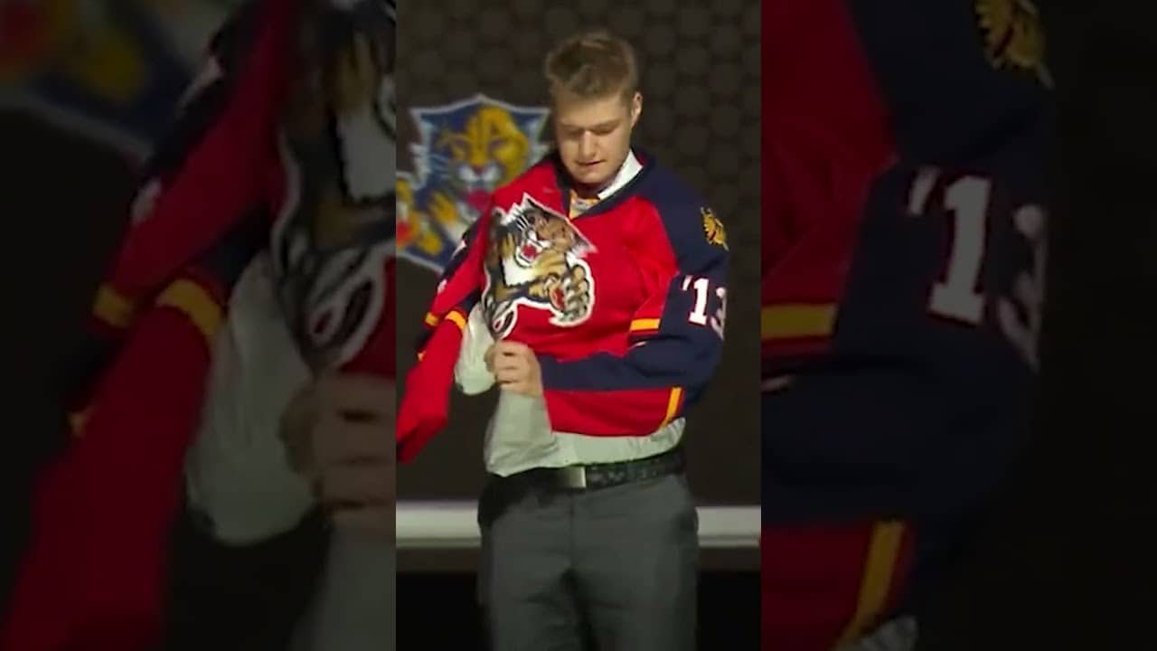 Barkov selcted No. 2 overall in 2013 Draft 🥹