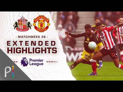 Sunderland v. Manchester United | PREMIER LEAGUE HIGHLIGHTS | 5/9/2026 | NBC Sports