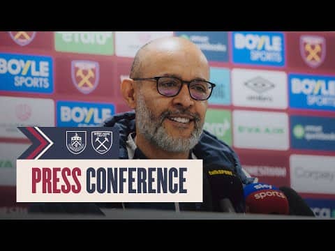 LIVE: Nuno Espírito Santo's Press Conference | Burnley v West Ham