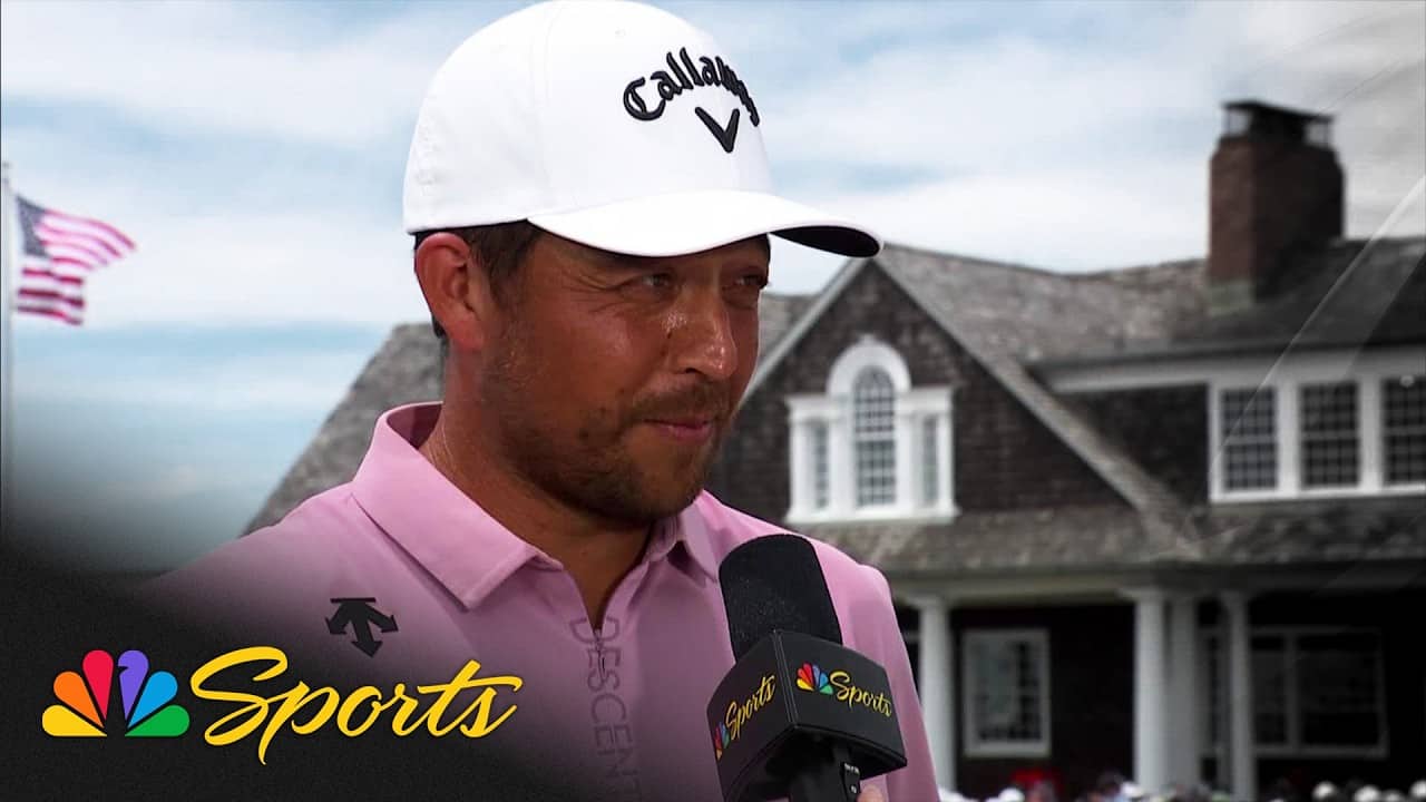 Xander Schauffele breaks down strong Round 2 showing at 126th U.S. Open | Golf on NBC Sports