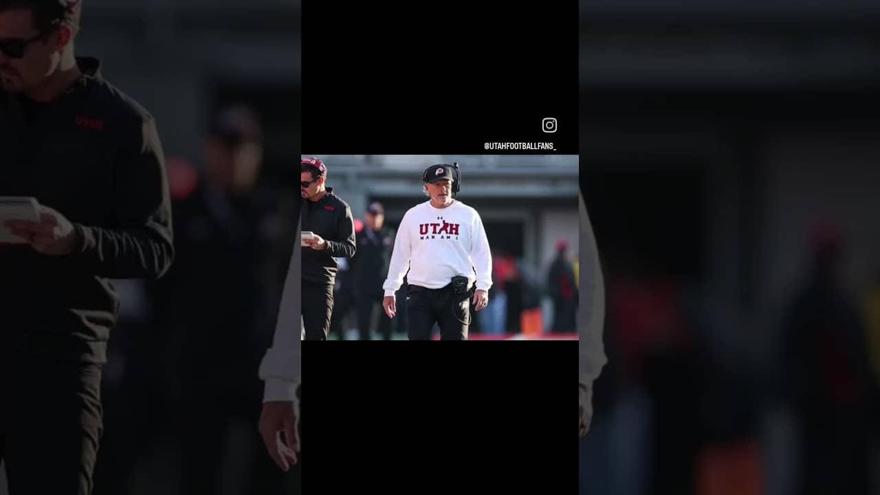 An Ode to Kyle #utahfootball #goutes #collegefootball #kylewhittingham #big12football #big12