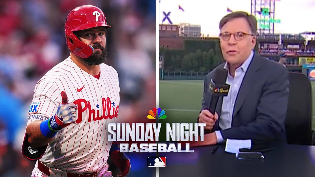 Kyle Schwarber, Zack Wheeler powering Phillies' resurgence | Sunday Night Baseball | MLB on NBC