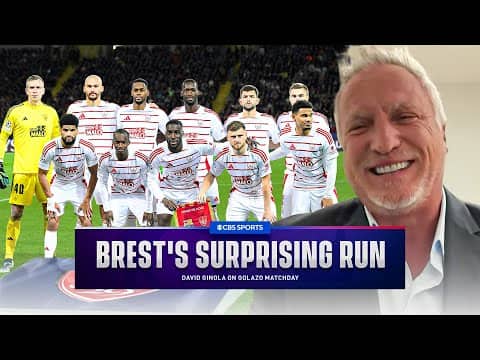 David Ginola on Brest's surprising run in the UEFA Champions League | Golazo Matchday | CBS Sports