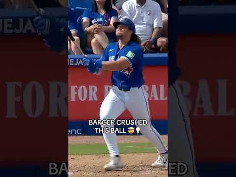 Addison Barger destroys a Spring Training Grand Slam! #MLB #BlueJays #Toronto