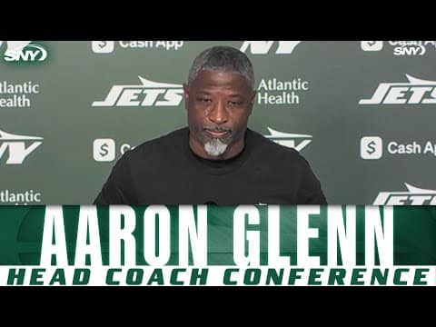 Aaron Glenn on John Metchie's early success with the Jets: 'Success is in his future'
