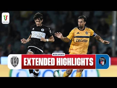 Cesena vs. Pisa: Extended Highlights | Coppa Italia | CBS Sports Golazo