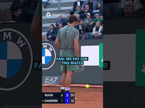 Darderi FUNNY Fan Moment In Rome 🤣