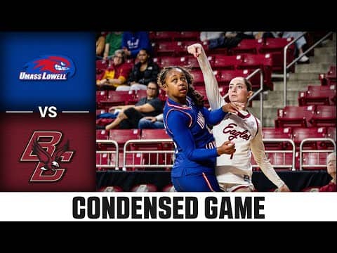 UMass Lowell vs. Boston College Condensed Game | 2025-26 ACC Women's Basketball