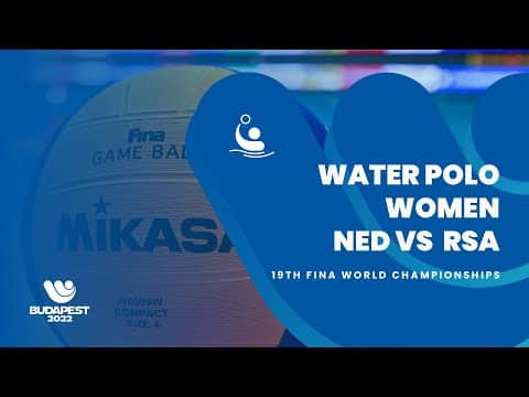(Full Event) Water Polo | Women | NED vs RSA | #finabudapest2022