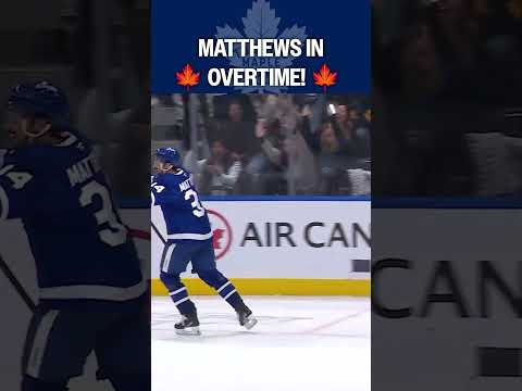 Matthews calls GAME! 🚨