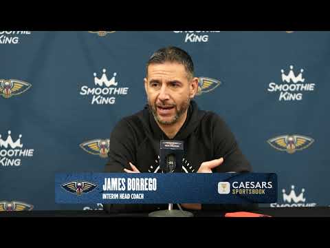 James Borrego recaps win | Pelicans-Bulls Postgame Interview 12/14/25