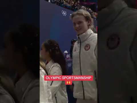 Nothing but respect from Ilia Malanin and Yuma Kagiyama 🤝