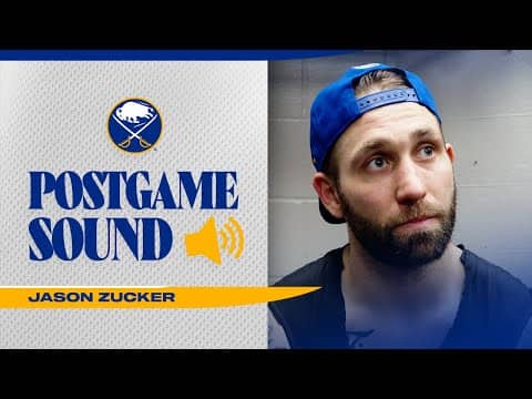 "We Lose That Without UPL" | Jason Zucker After 4-2 Win Over Montreal Canadiens | Buffalo Sabres