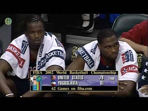 Yugoslavia Eliminate USA in Historic 2002 Upset | FIBA World Cup