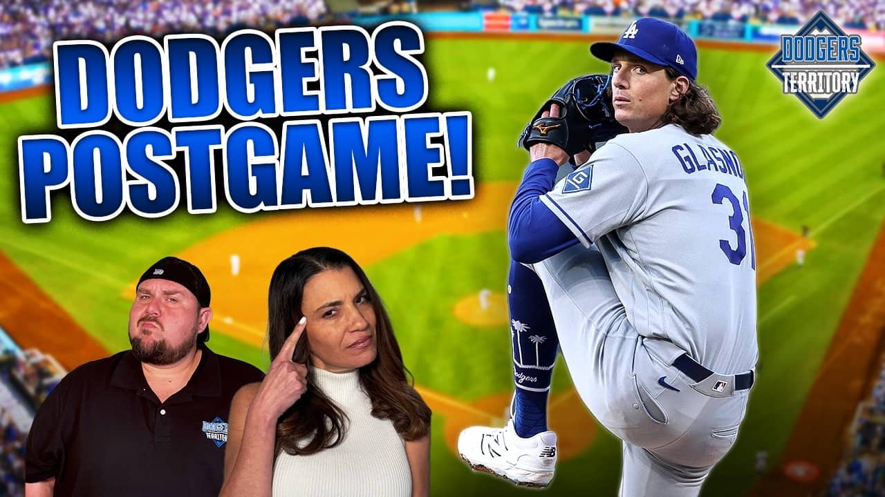 Tyler Glasnow Pitches Like an ACE; Dodgers Avoid Giants Sweep | Postgame Reactions