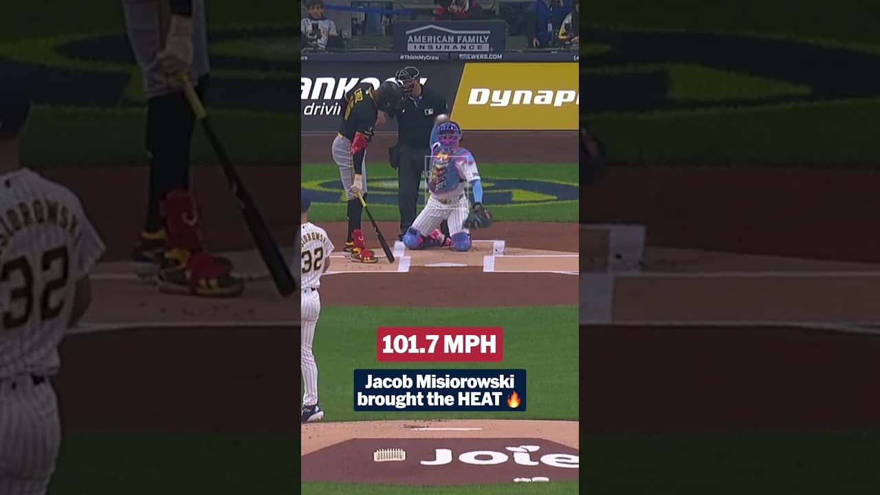 Jacob Misiorowski brought the HEAT! 🔥 MLB Highlights