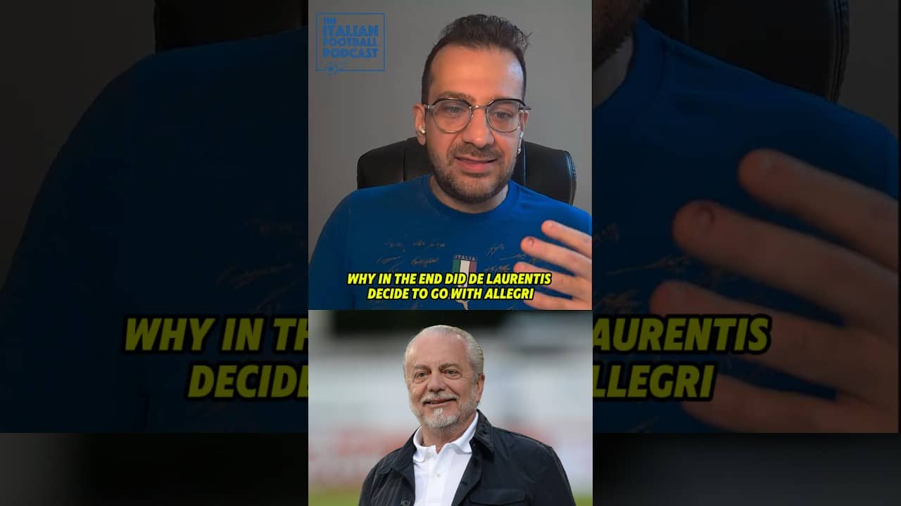 De Laurentiis always preferred Allegri over Italiano 😲 #shorts #napoli #seriea