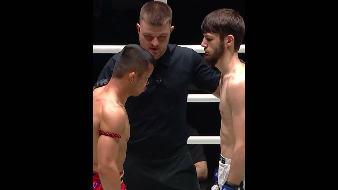 ICE-COLD 🥶 Relive the epic clash between Nong-O and Asadula Imangazaliev at ONE Friday Fights 147!
