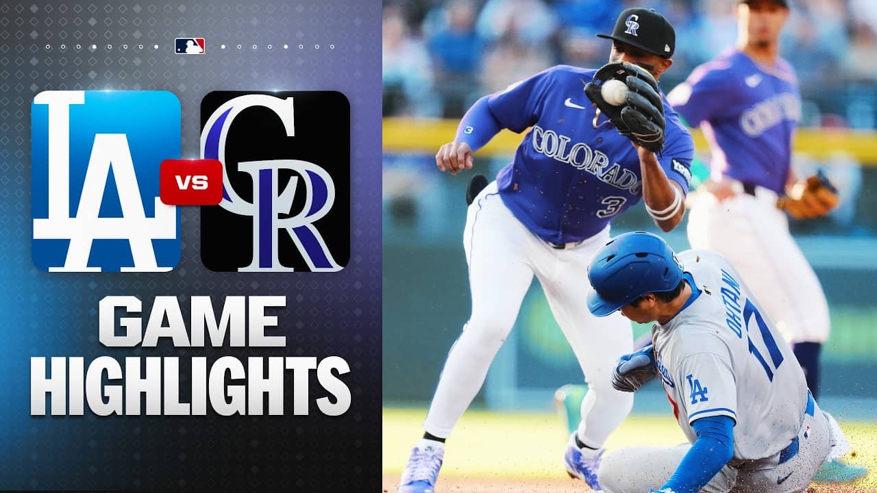 Dodgers vs. Rockies Game Highlights (4/20/26) | MLB Highilghts
