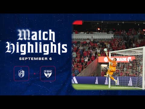 FC Dallas at St. Louis City SC Highlights | Sept. 6, 2025