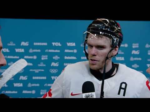 Connor McDavid on Canada’s 5-0 win over Czechia