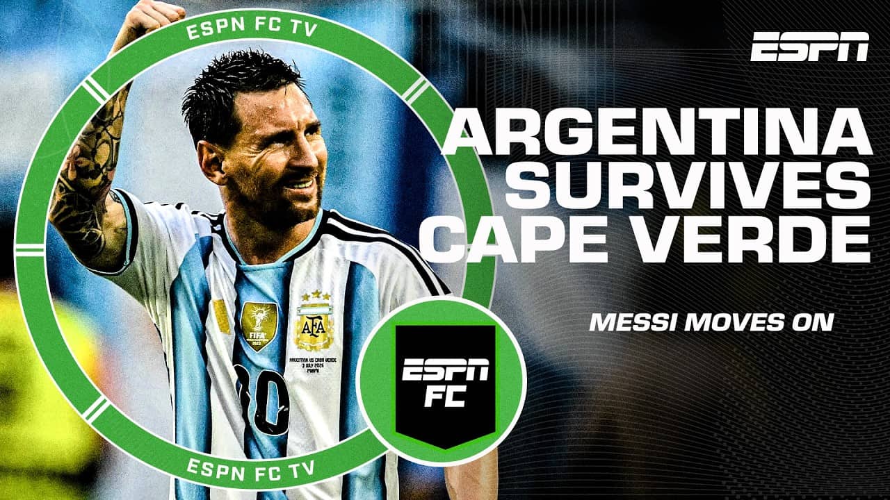Argentina vs. Cape Verde Round of 32: LIVE REACTION | ESPN FC