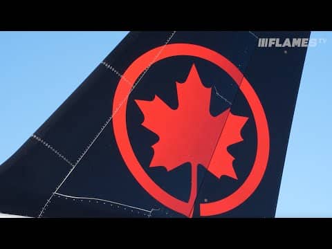 From the rink to the runway: The Flames hit the road with Air Canada