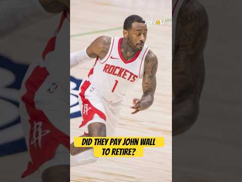John Wall responds to saying he was paid to retire in Houston #nba #basketball