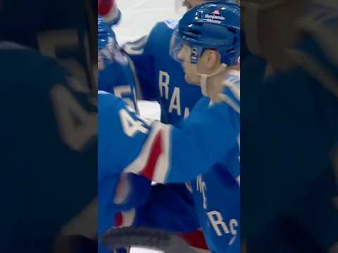 COOLS TIPS IT IN 🫡 #nyr #nhl #willcuylle #hockey #goal