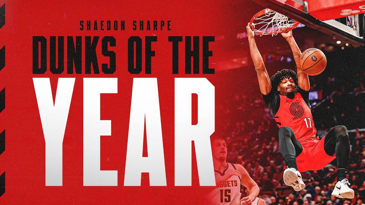 Shaedon Sharpe's Best Dunks | 2025-26 Season | Portland Trail Blazers