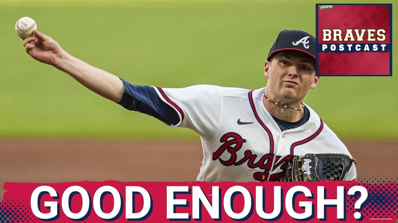 BRAVES POSTCAST: The Atlanta Braves rally late to win pitching duel vs Chicago Cubs  LIVE REACTION