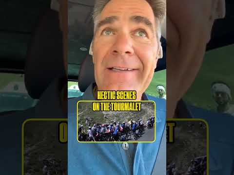 HECTIC scenes on the Tourmalet ⛰️