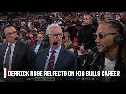Derrick Rose reflects on his journey from rookie to jersey retirement with the Bulls | NBA on ESPN