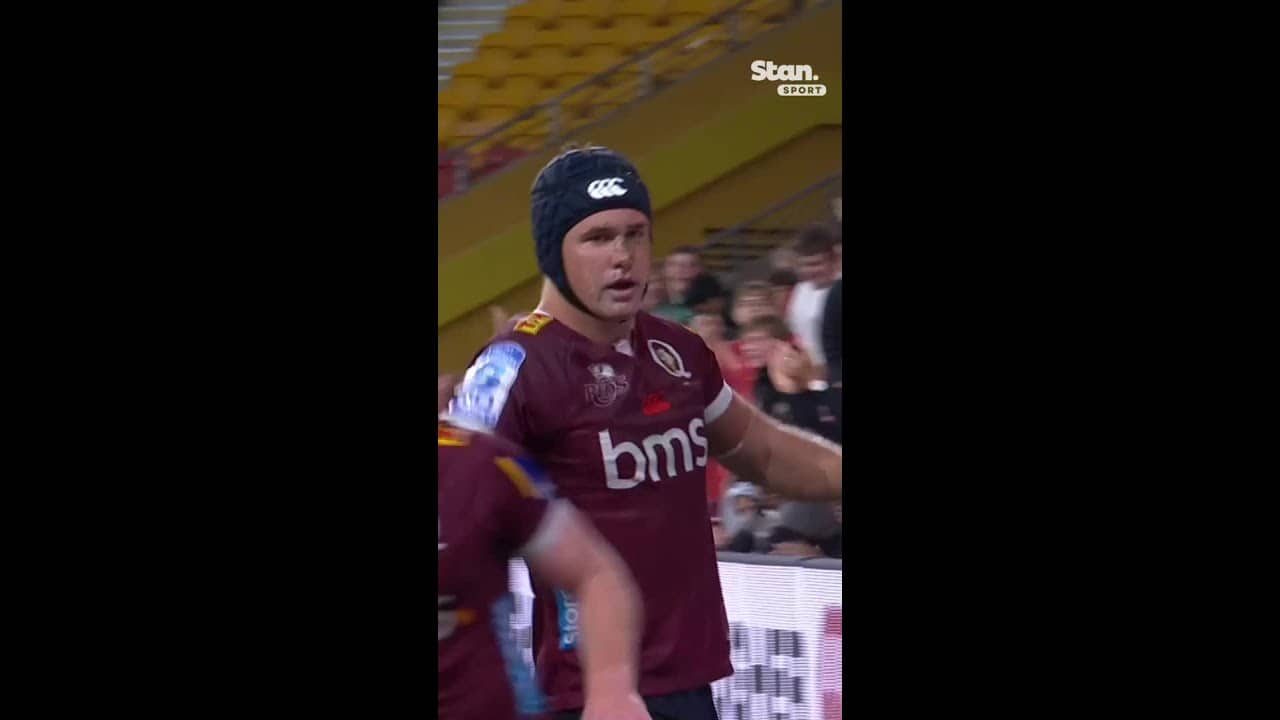 Try | Flook 39' | Queensland Reds vs Brumbies