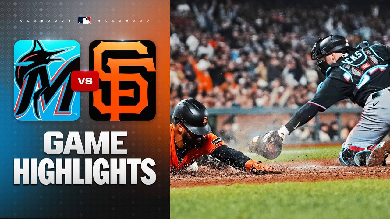 Marlins vs. Giants Game Highlights (4/24/26) | MLB Highlights