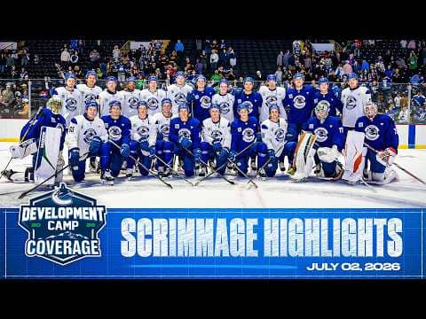 Vancouver Canucks Development Camp 3 on 3 Scrimmage Highlights (Jul 2 2026)