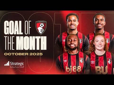 Goal of the Month: Kluivert and Semenyo STUNNERS nominated alongside Kroupi and Quirk