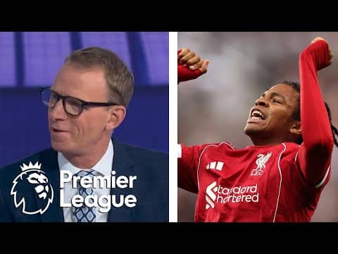 Reactions from Liverpool's Rio Ngumoha's, 16, late winner v. Newcastle | Premier League | NBC Sports