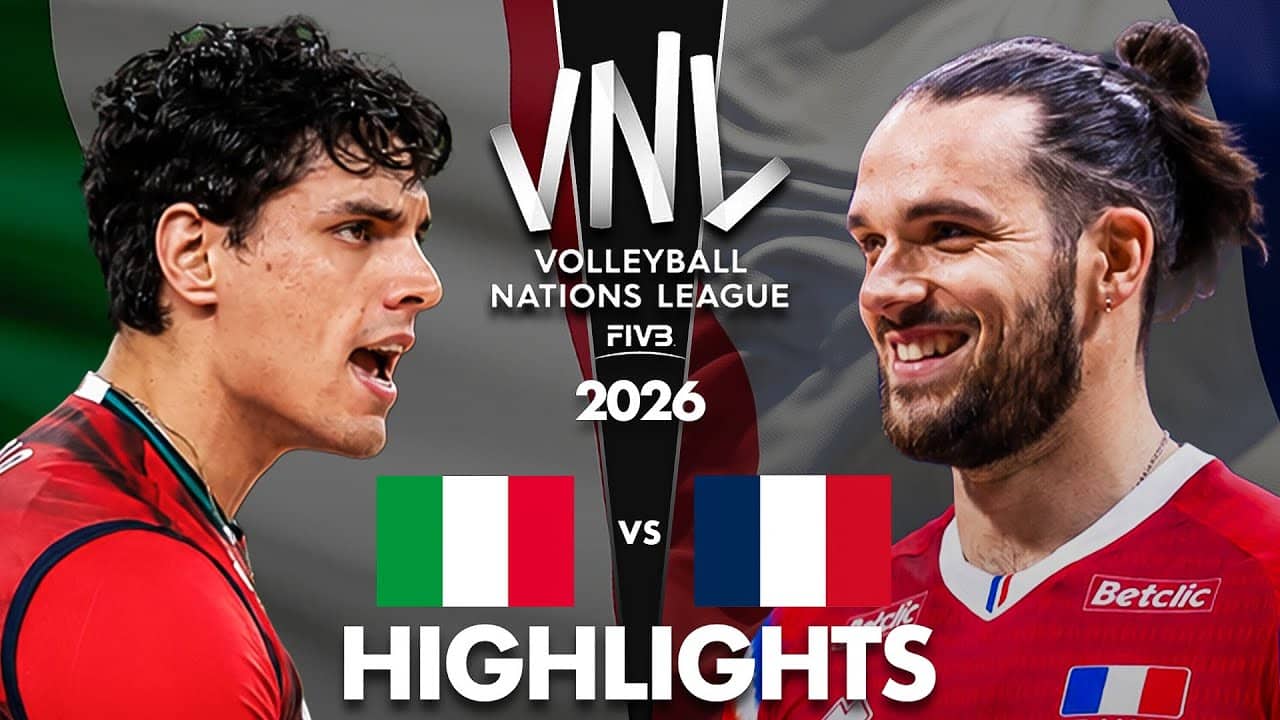 France 🇫🇷 vs Italy 🇮🇹 | Highlights | Men's VNL 2026