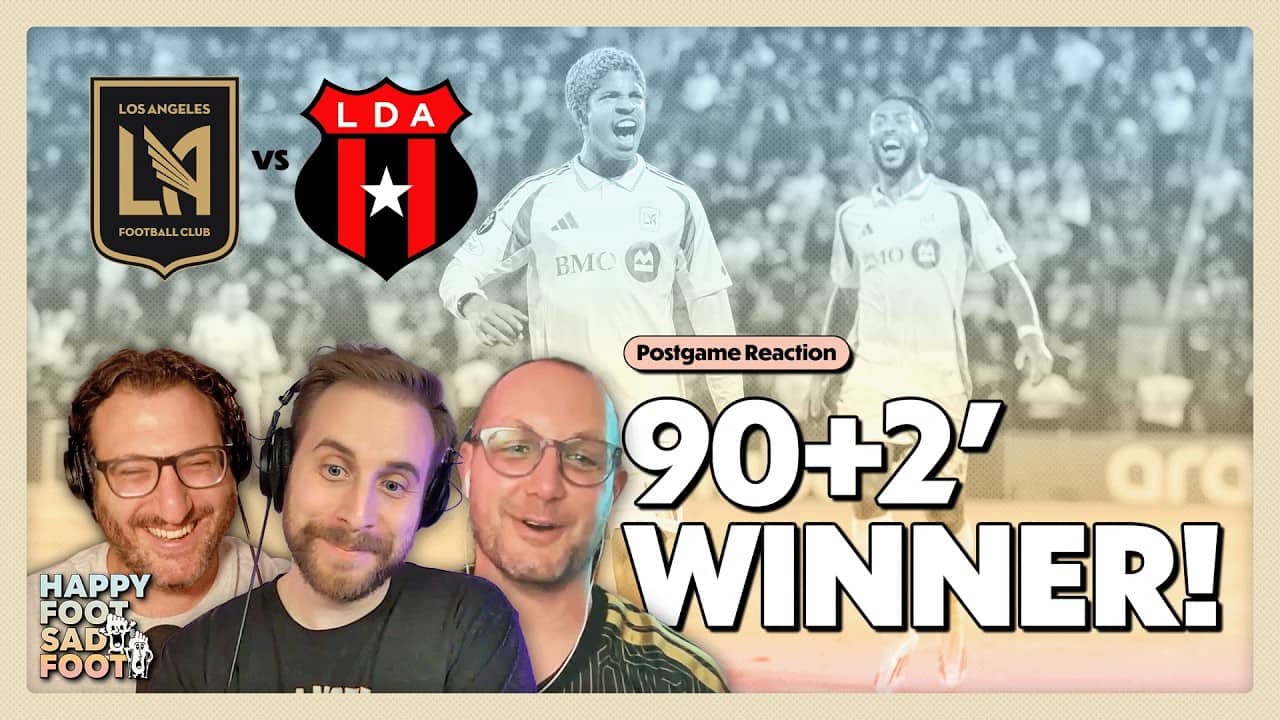 LAFC BEATS Alajuelense 2-1 to Advance in Champions Cup! | LAFC Fans React